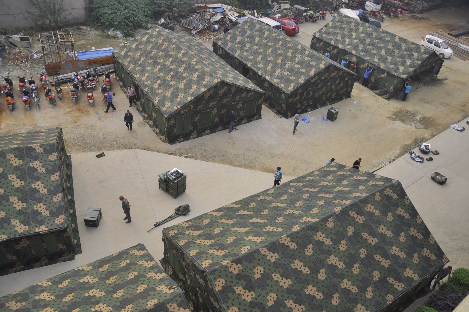 香洲大型军用帐篷